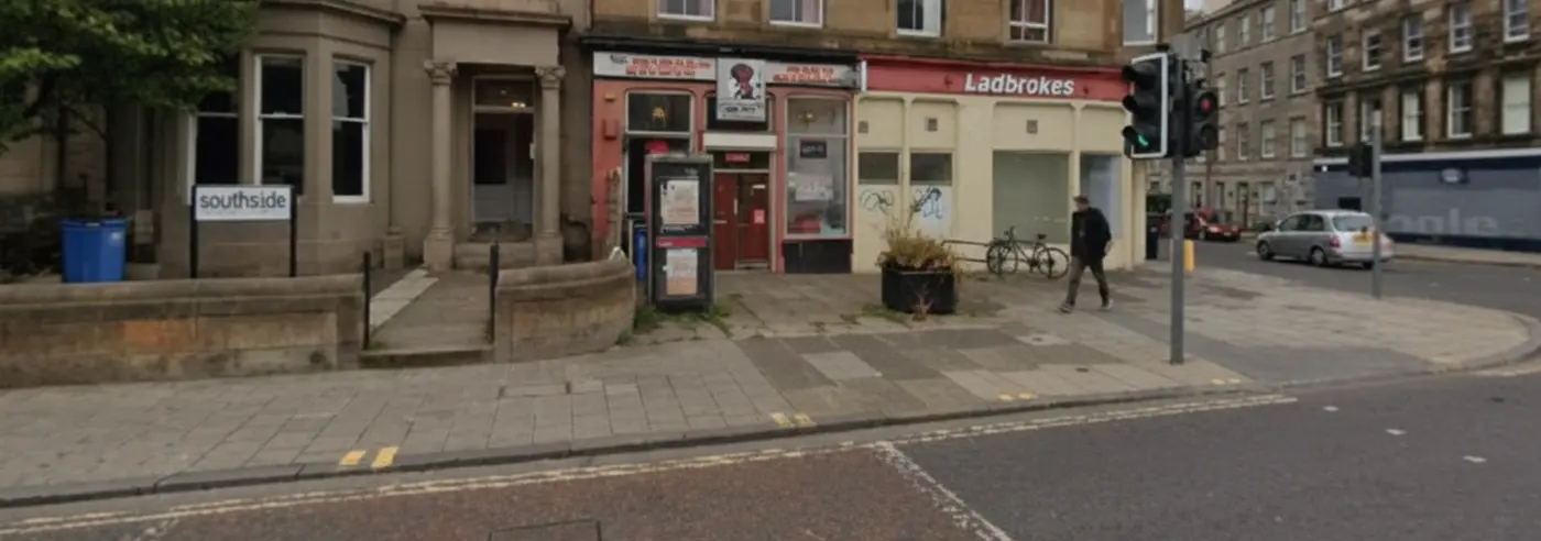 Turkish Bakery Pide & Borek shopfront on Newington Road, Edinburgh